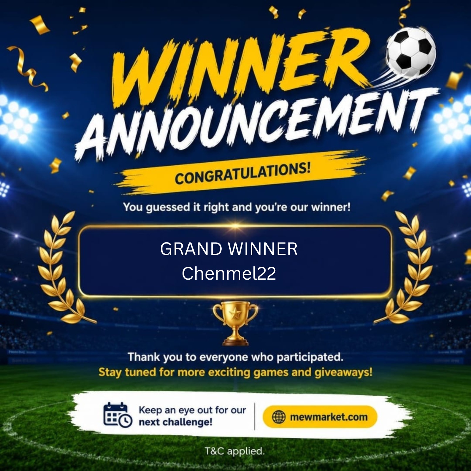 GRAND WINNER